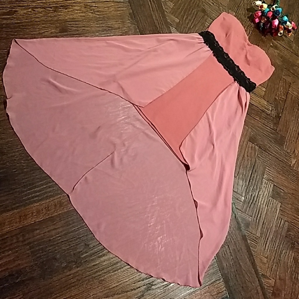💞Wild Daisy💗strepless dressvery pretty👗 size(L) - Picture 2 of 8